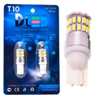 Автомобильная светодиодная лампа T10 - W5W - 36 SMD3014 + Стабилизатор (2шт.)