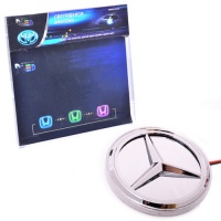 LED эмблема трехмерная для Mercedes S350/S300L (2шт.)