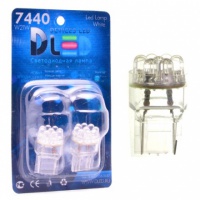 Светодиодная автомобильная лампа DLED W21W - 7440 - 9 - Dip-Led (2шт.)