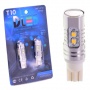 Светодиодная автолампа T10 W5W - Линза 10 SMD 2323   (2шт.)